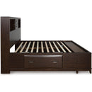 Benchcraft Vanmore B479B7 California King Storage Bed IMAGE 4