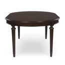 Signature Design by Ashley Lavinton D764-35 Oval Dining Room Extension Table IMAGE 5