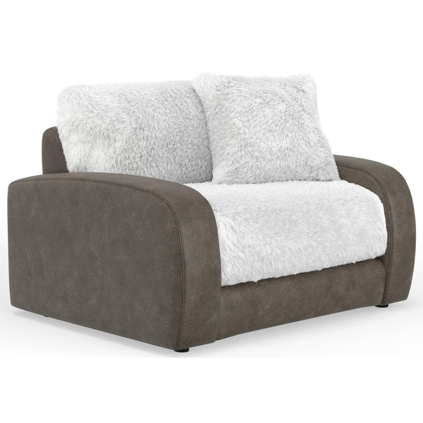 Jackson Furniture 1320-01 Chair 1/2 - Snowball/Taupe IMAGE 1