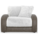  Jackson Furniture 1320-01 Chair 1/2 - Snowball/Taupe IMAGE 2