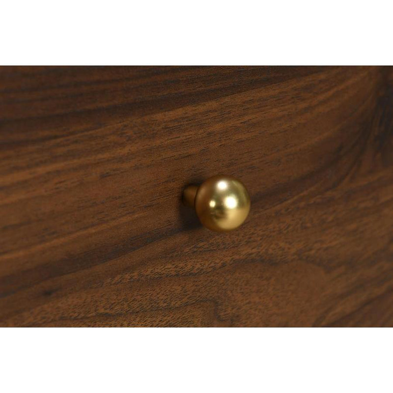 Coaster Furniture Welsley 223442 2-Drawer Nightstand Bedside Table - Walnut IMAGE 12