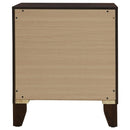 Coaster Furniture Welsley 223442 2-Drawer Nightstand Bedside Table - Walnut IMAGE 7