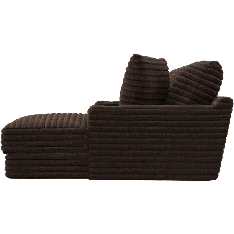 Jackson Furniture Comfrey 3045 2 pc Sectional - Chocolate IMAGE 5
