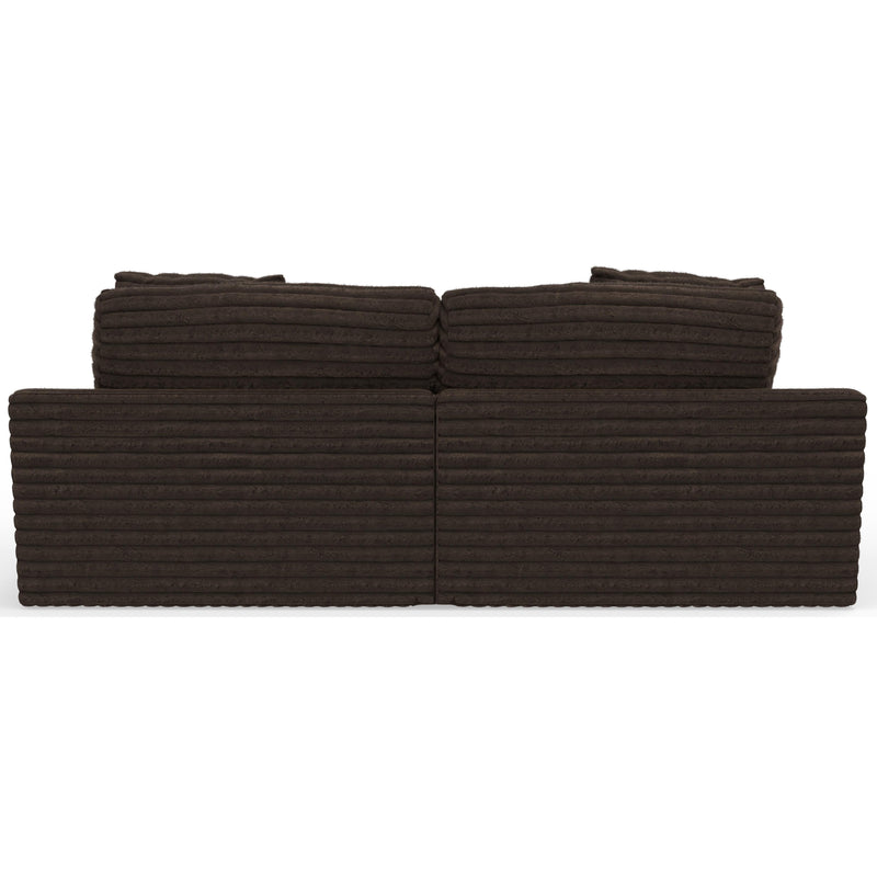 Jackson Furniture Comfrey 3045 2 pc Sectional - Chocolate IMAGE 4