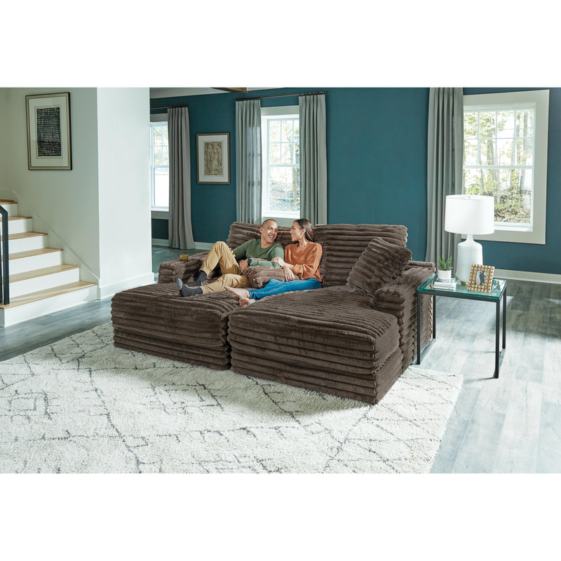 Jackson Furniture Comfrey 3045 2 pc Sectional - Chocolate IMAGE 7