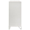  Coaster Furniture Marmore 224963 9-Drawer Dresser Cabinet - White IMAGE 5