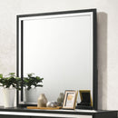  Coaster Furniture Lucia 224994 Dresser Mirror - Black IMAGE 2