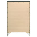  Coaster Furniture Lucia 224995 5-Drawer Bedroom Chest of Drawers - Black IMAGE 7