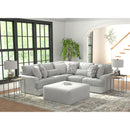  Jackson Furniture Titan 3480-12 Cocktail Ottoman - Moonstruck IMAGE 5