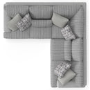  Jackson Furniture Titan 3480 2 pc Sectional - Moonstruck IMAGE 2