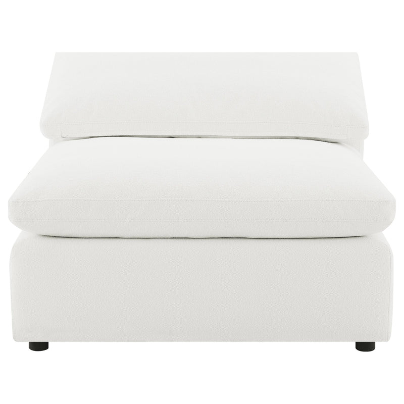  Coaster Furniture Raleigh 551751-SETB 5 pc Boucle Upholstered Modular Sectional - Ivory IMAGE 4