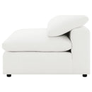  Coaster Furniture Raleigh 551751-SETB 5 pc Boucle Upholstered Modular Sectional - Ivory IMAGE 6