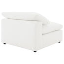  Coaster Furniture Raleigh 551751-SETB 5 pc Boucle Upholstered Modular Sectional - Ivory IMAGE 8