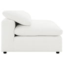  Coaster Furniture Raleigh 551751-SETB 5 pc Boucle Upholstered Modular Sectional - Ivory IMAGE 9