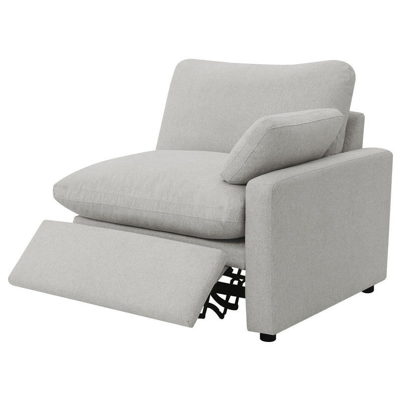 Coaster Furniture Collins 609560P Modular Power Reclining Sectional Sofa Set - Grey IMAGE 12