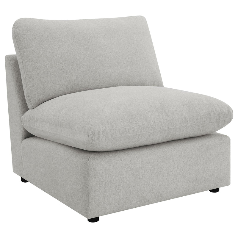 Coaster Furniture Collins 609560P Modular Power Reclining Sectional Sofa Set - Grey IMAGE 5