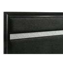  Coaster Furniture Miranda 206360F 54-inch Upholstered Full Panel Bed - Black IMAGE 8