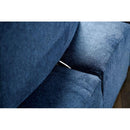  Furniture of America Stavanger FM63001BL-G Curved 3-Seater IMAGE 4