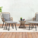  Furniture of America Chandu LA-A021NT-5PK 6 pc Conversation Set IMAGE 1