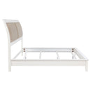  Coaster Furniture Bexhill 223471KW 56-inch Upholstered California King Panel Bed - White IMAGE 5