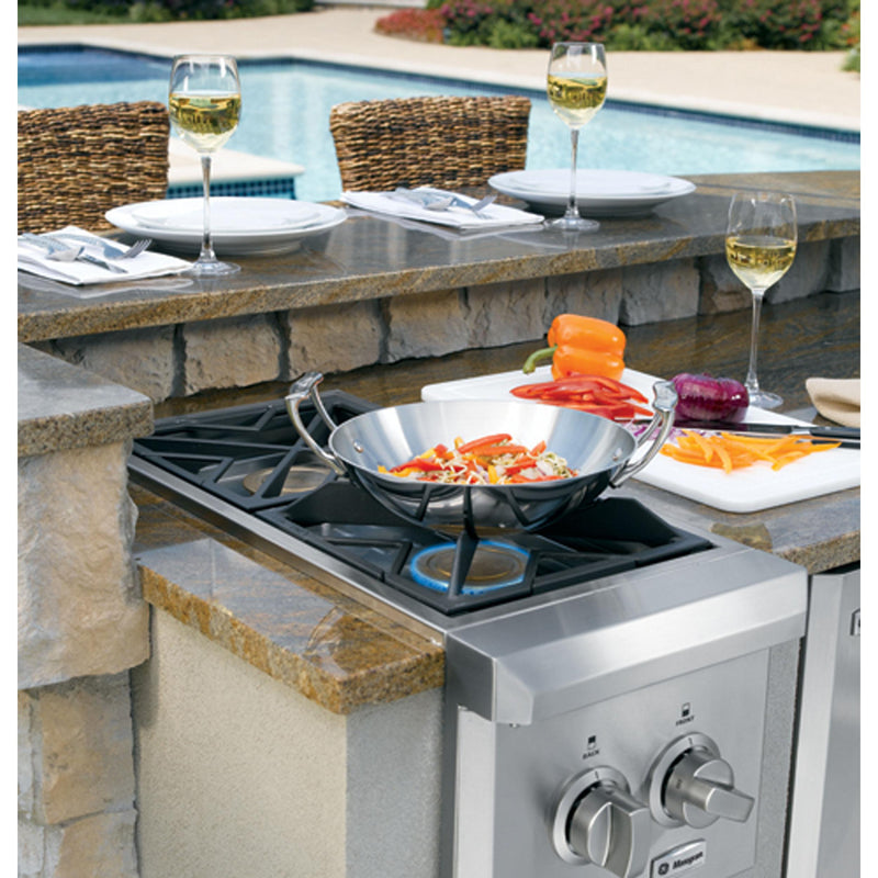 Monogram Side Burners and Cookers Natural Gas ZGU122NPSS IMAGE 3
