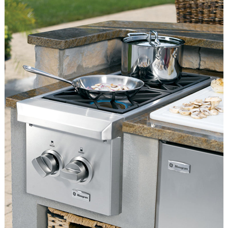 Monogram Side Burners and Cookers Natural Gas ZGU122NPSS IMAGE 5