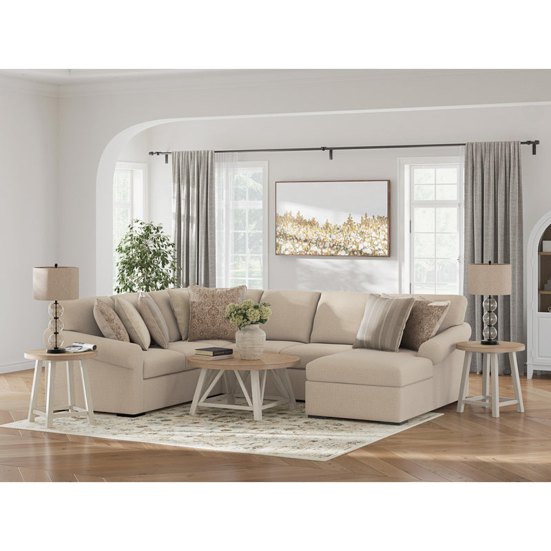 Benchcraft LadyMae 59404S3 4 pc Sectional with Chaise IMAGE 3