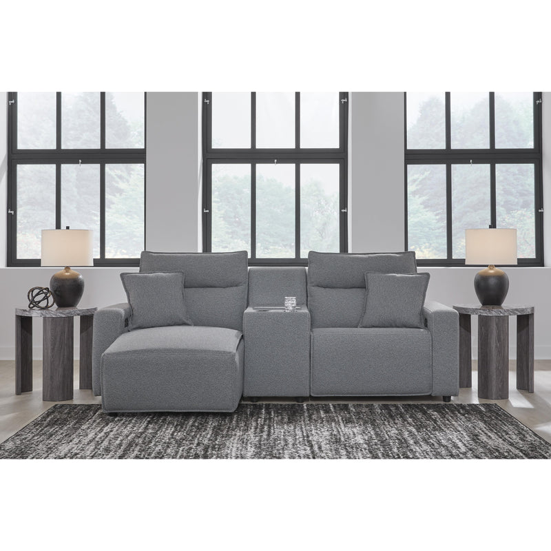  Signature Design by Ashley Modmax 65906S17 3 pc Power Reclining Sectional with Chaise IMAGE 2