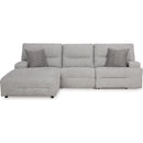  Signature Design by Ashley Acklen Place 93605S7 3 pc Power Reclining Sectional IMAGE 3