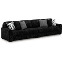  Signature Design by Ashley Midnight-Madness 98103S7 2 pc Sectional IMAGE 1