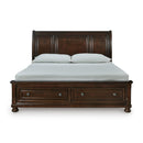 Millennium Porter California King Sleigh Bed with Storage B697-178/B697-176/B697-195 IMAGE 2