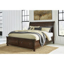 Millennium Porter California King Sleigh Bed with Storage B697-178/B697-176/B697-195 IMAGE 5
