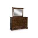 Signature Design by Ashley Taffenbrook B849B1 Dresser and Mirror IMAGE 1