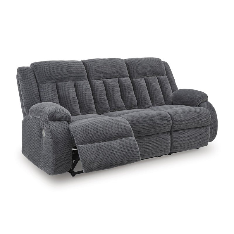 Signature Design by Ashley Observation PC2140599 Reclining Power Sofa with Drop Down Table IMAGE 2