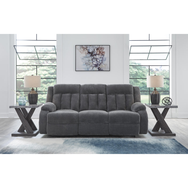 Signature Design by Ashley Observation PC2140599 Reclining Power Sofa with Drop Down Table IMAGE 6
