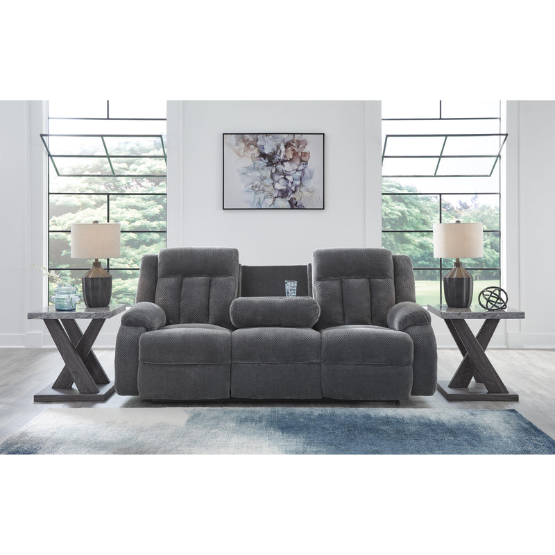 Signature Design by Ashley Observation PC2140599 Reclining Power Sofa with Drop Down Table IMAGE 7