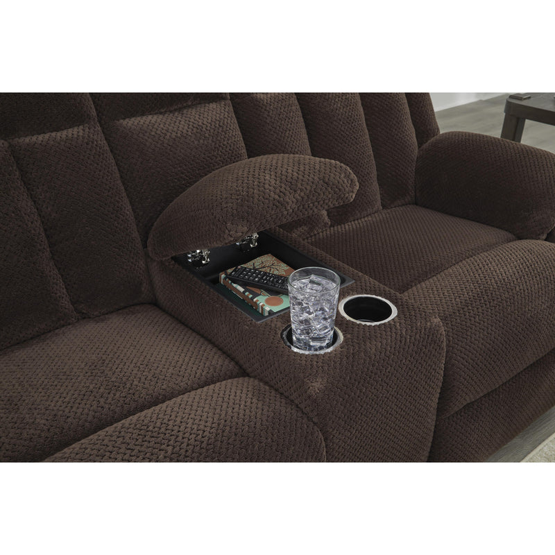 Signature Design by Ashley Free Wake PC2140696 Double Reclining Power Loveseat with Console IMAGE 5