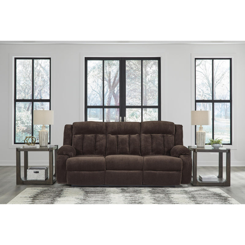 Signature Design by Ashley Free Wake PC2140699 Reclining Power Sofa with Drop Down Table IMAGE 5
