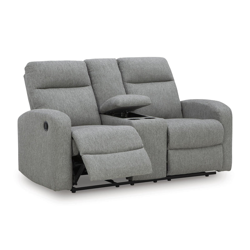 Signature Design by Ashley Gauntlet PC4220494 Double Reclining Loveseat with Console IMAGE 2