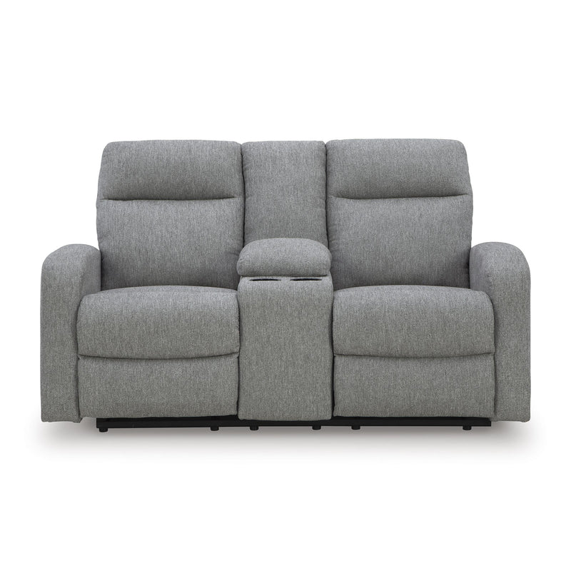 Signature Design by Ashley Gauntlet PC4220494 Double Reclining Loveseat with Console IMAGE 3