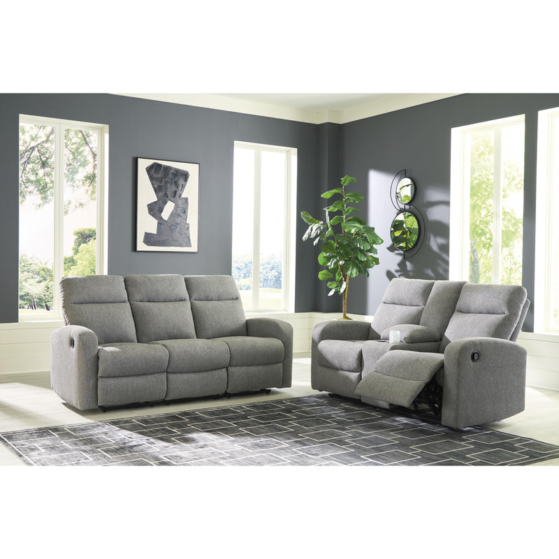 Signature Design by Ashley Gauntlet PC4220494 Double Reclining Loveseat with Console IMAGE 9