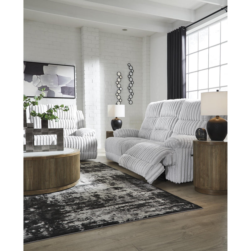 Signature Design by Ashley Rhines Falls PC4280499 Reclining Power Sofa with Drop Down Table IMAGE 12