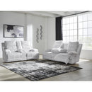 Signature Design by Ashley Rhines Falls PC4280499 Reclining Power Sofa with Drop Down Table IMAGE 8