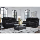 Signature Design by Ashley Rhine Falls PC4280599 Reclining Power Sofa with Drop Down Table IMAGE 10