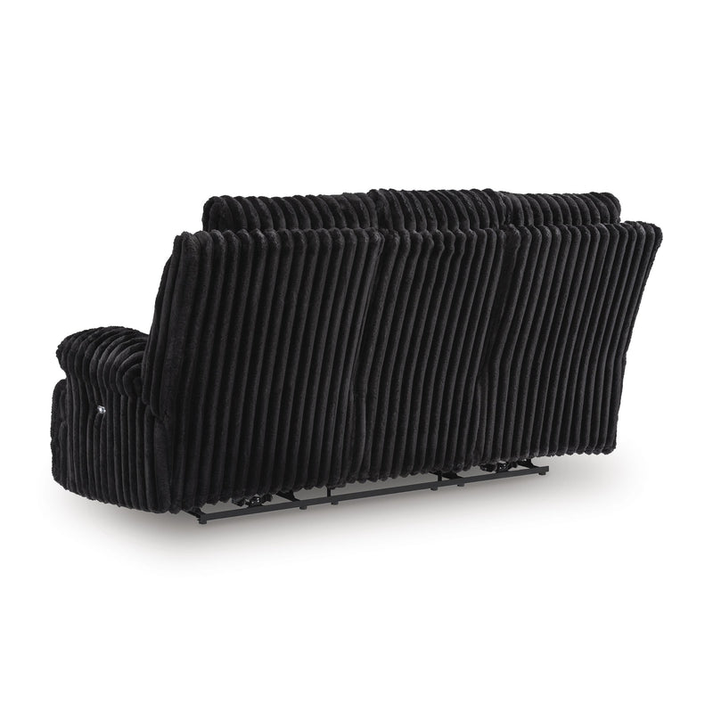 Signature Design by Ashley Rhine Falls PC4280599 Reclining Power Sofa with Drop Down Table IMAGE 4