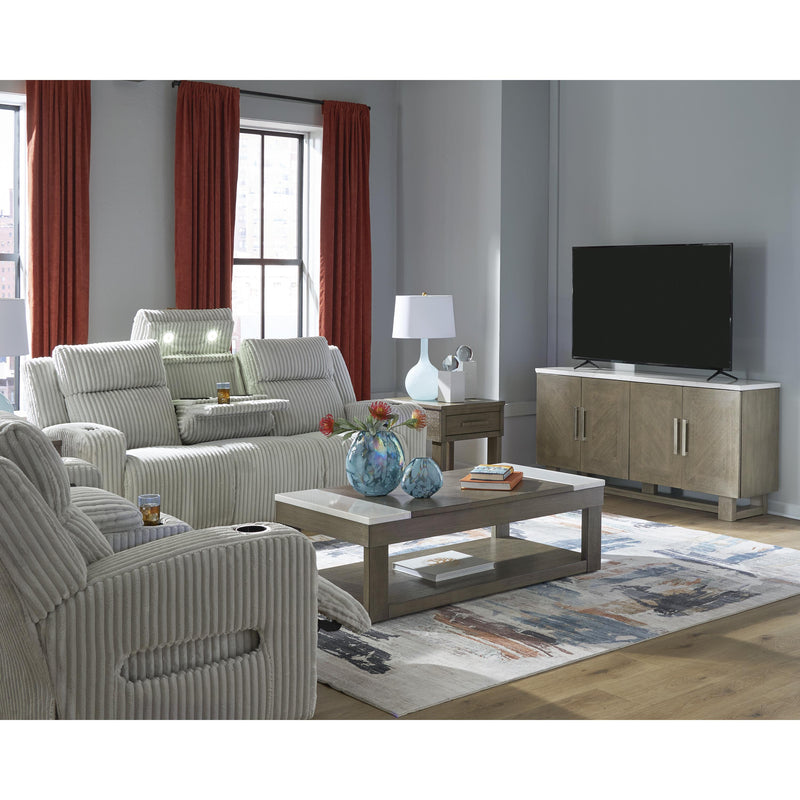 Signature Design by Ashley Forest Lake PC6420315 Power Reclining Sofa with Adjustable Headrest IMAGE 20