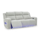 Signature Design by Ashley Forest Lake PC6420315 Power Reclining Sofa with Adjustable Headrest IMAGE 2