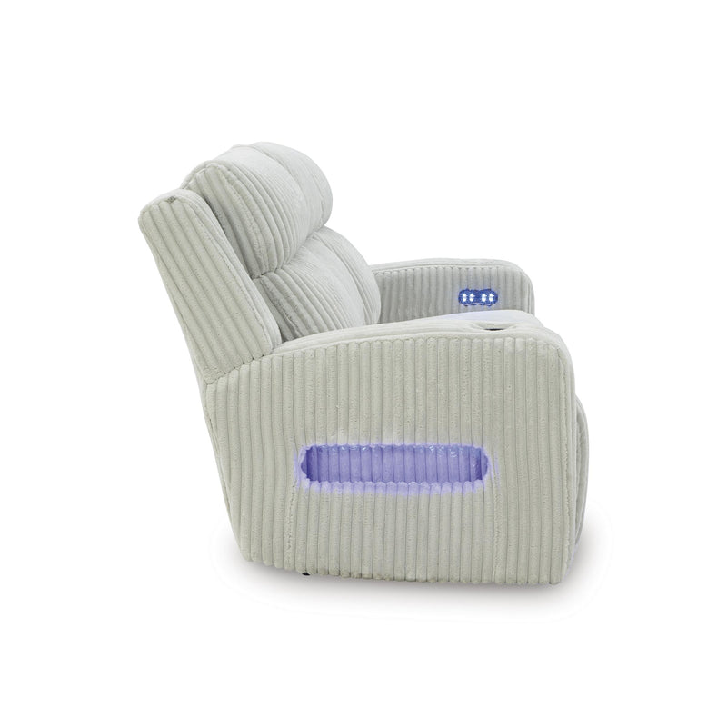 Signature Design by Ashley Forest Lake PC6420315 Power Reclining Sofa with Adjustable Headrest IMAGE 5