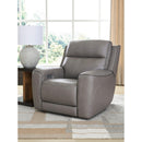  Signature Design by Ashley 5Z-Comfort PCU1090013 Power Recliner with Adjustable Headrest IMAGE 5