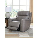  Signature Design by Ashley 5Z-Comfort PCU1090013 Power Recliner with Adjustable Headrest IMAGE 6